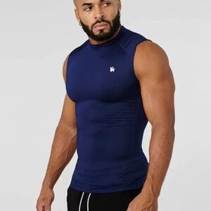 YoungLA Deep Blue Men's Tank Top Size M